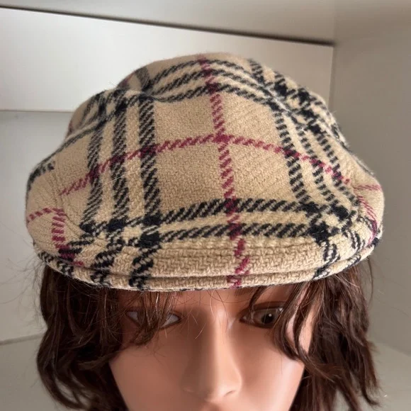 Burberry wool Nova Check cap S - Picture 7 of 12